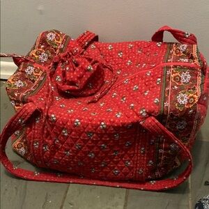Vera Bradley Red Quilted Women's Bag